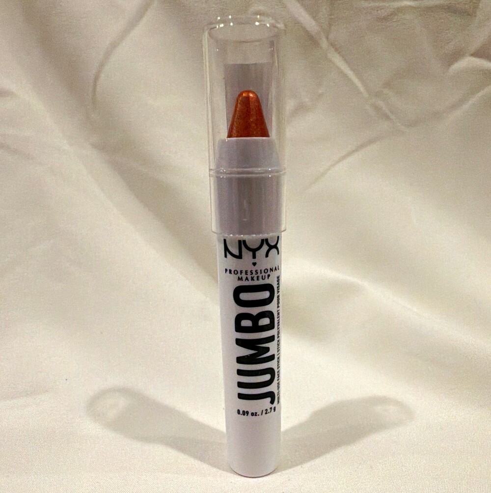 NYX Jumbo Eye Pencil Brown Shimmer Crayon Stick 0.09 oz / 2.7 g